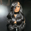 Raw 12A Virgin Cuticle Aligned Glueless HD Lace Front Body Wave Human Hair Full Lace Frontal Wig for Black Women