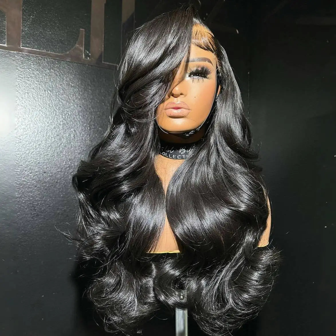Raw 12A Virgin Cuticle Aligned Glueless HD Lace Front Body Wave Human Hair Full Lace Frontal Wig for Black Women