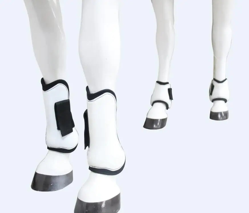 Soft and Protective PU Material Horse Boots Leg Protector for Horse Care Care Products