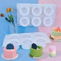 D5081 Pudding French dessert Mousse cake ice cream Pastries candy jelly Chocolates baking Resin Mold Silicone 3D Mould