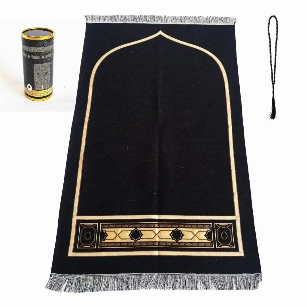 Islamic Travel Turkish kappa Soft Mosque Prayer Mat Muslim Prayer Rug