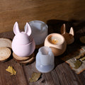 DIY Glue Mold for Easter Egg Bunny Storage Box: a Silicone Mold Suitable for Aromatherapy Candle Decoration