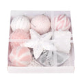 2025 Pink Christmas Balls Lovely Christmas Tree Decoration Ball Christmas Pendant Christmas Gift Ball Christmas Painted Ball
