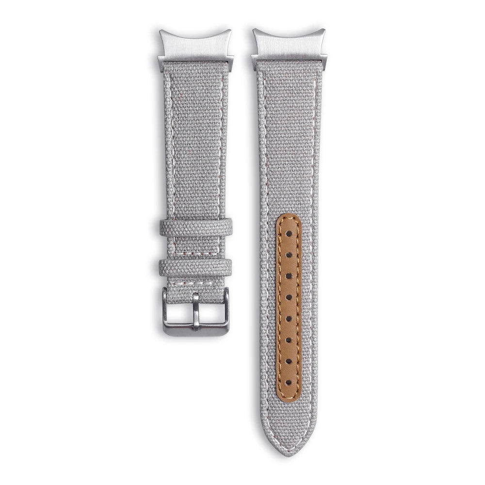 Nylon Leather Canvas Sailcloth Watch Strap for Smart Watches-Durable and Stylish Alternative
