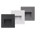 LED Embedded Outdoor Waterproof Aluminum Ladder Lamp Wall Corner and Platform Step Light Kick Staircase Kick Light
