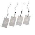 2025 Hot-Selling Custom Fashion Design logo Brand Name Clothing Tags Custom Hang Tags with Rope for Clothing