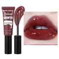 Wholesale Hot Sale 7 Colors Soft Tube Lip Gloss With Brush Water Light Mirror Lip Tint Lipstick