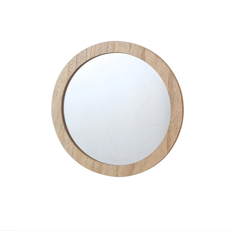 Contemporary Eco-Friendly 3mm Wood Framed Wall Mirror Modern Bathroom Living Hotel Home Decor Anniversary Gift