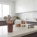 Nordic 10 Pcs Cooking Tools Kitchenware Set Plastic Handle Silicone Kitchen Utensils Set
