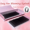 Wholesale Private Label 5-25mm Dark Matte Cashmere Eyelash Extensions Long 0.03 0.05 0.07 Mega Volume Lashes MegaBDM