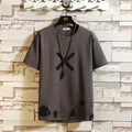 Short Sleeve T Shirt Men 2023 Summer High Quality Tshirt Top Tees Classic Brand Fashion Clothes Plus Size M-5xl O Neck