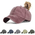 Wholesale Retro Unisex Dobby Common Washed Old Distressed Baseball Cap Personalized 6-panel Light Board Custom Embroidery Logo MegaBDM