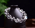 Natural White Single Circle Hand String Healing Stones Bracelet Crystal Crafts for Gifts