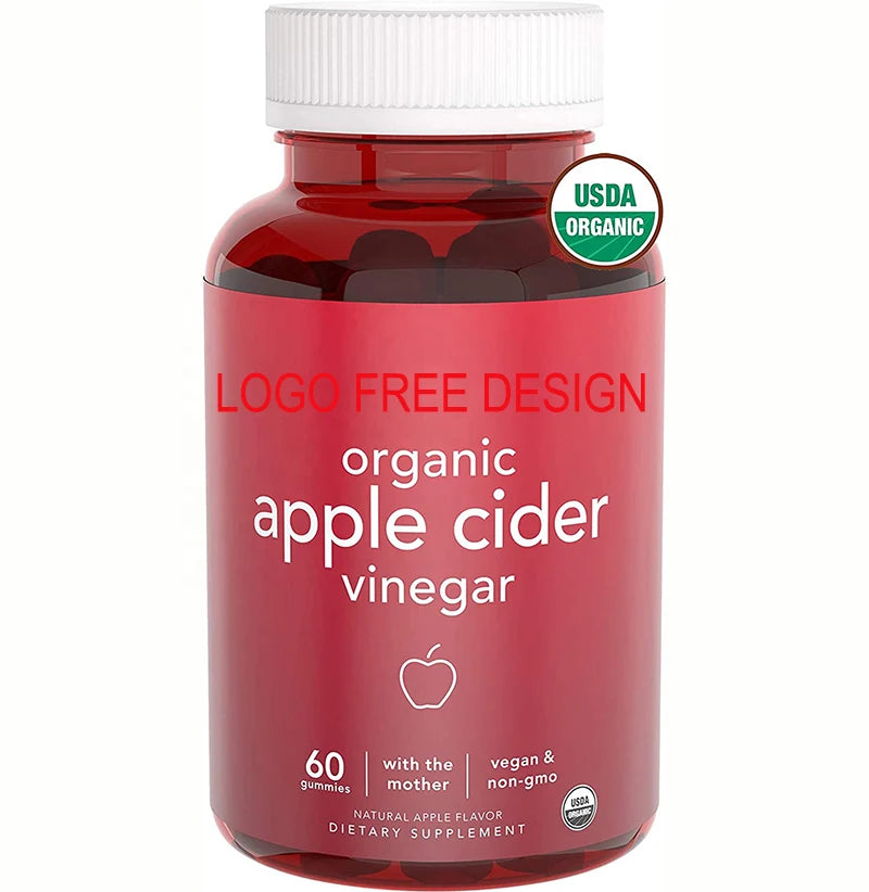 2022 Hot Detoxify The Body Good Sleep Gummy Cider Detox Apple Cider Vinegar Gummies Private Label MegaBDM