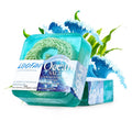 AiXin Private Label 100G Moisturizing Cleansing Refresh Smoothing Skin Toilet Soap Whitening Soap Bar Seaweed Loofah Ocean Soap