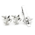 Wholesale Customized High Quality Tie Clip and Cufflink Set