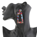 Wholesale Fashion Woman Girl Geometric Acrylic Earrings
