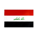 Ready to Ship 100% Polyester 3x5ft Stock Factory Printed IQ Iraq Flag
