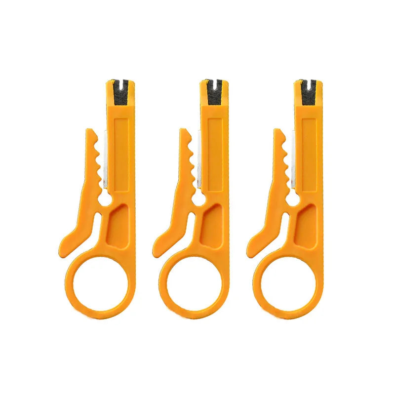 Mini Portable Network Cable Stripper a Multifunctional Tool Used to Manually Strip Cables