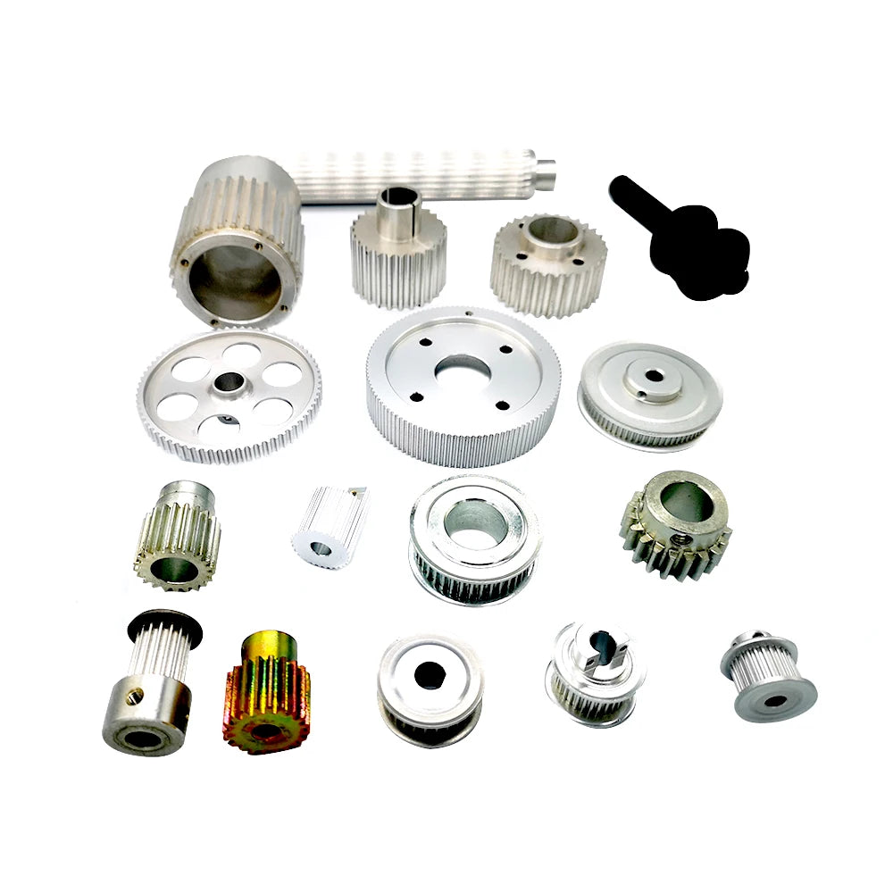 Stainless Steel Synchronous Pulley S3m S5m GT2 GT3 GT5 T5 T10 AT5 AT10 Timing Belt Pulleys MXL 3m 5m for Machining CNC