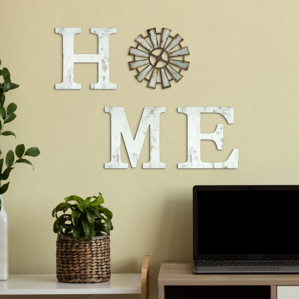 Hot Sale Wooden HOME Wall Art Letter Decor for Cozy Family Atmosphere Modern Living Room Spaces
