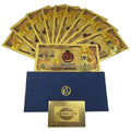 Japanese Korosensei Anime 10000 Yen Money 999999 24k Gold Plated Banknote