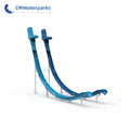 Customized Water Slide with Fiberglass Water Sports Pool Slide Suitable for Indoor and Outdoor Use As Well As Water Parks