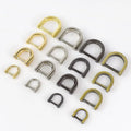 Deepeel H6-3 13/15/20mm DIY Handbag Hardware Chain Connect Buckle Screw for Bag Strap D Ring Buckle