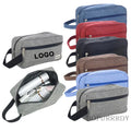 Custom Logo Makeup Bag Zipper Bag Closure Outdoor Large Capacity Men's Bag Travel Bag Toiletry and Cosmetic Bag with Handle