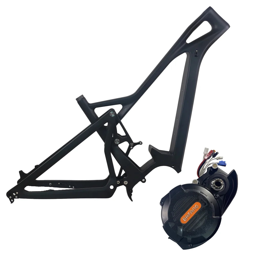 T800 M620 G510 Motor Carbon Fiber Frame With Full Suspension With Big Battery