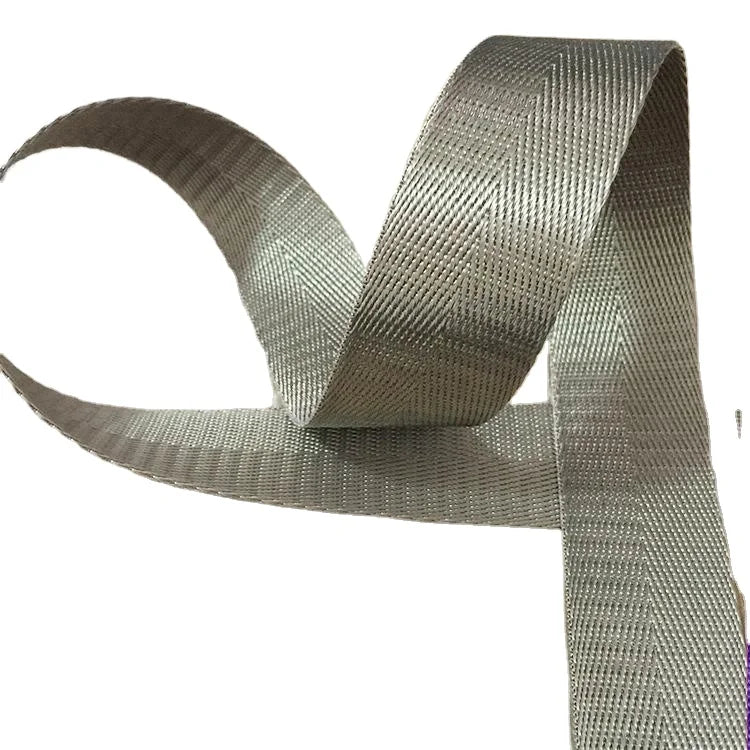 High Tenacity Woven Polyester/Nylon Webbing for Car Safety Seat Belt Straps
