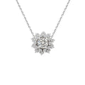 New Design 9K Real Gold Pendant Necklace Jewelry Wholesale Women Necklaces with Zircon
