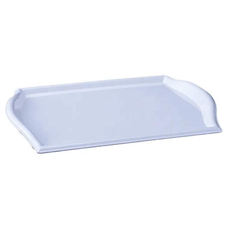 Commercial Restaurant Dinnerware Fast Food Serving 21 Inch Rectangle Melamine Tea Tray