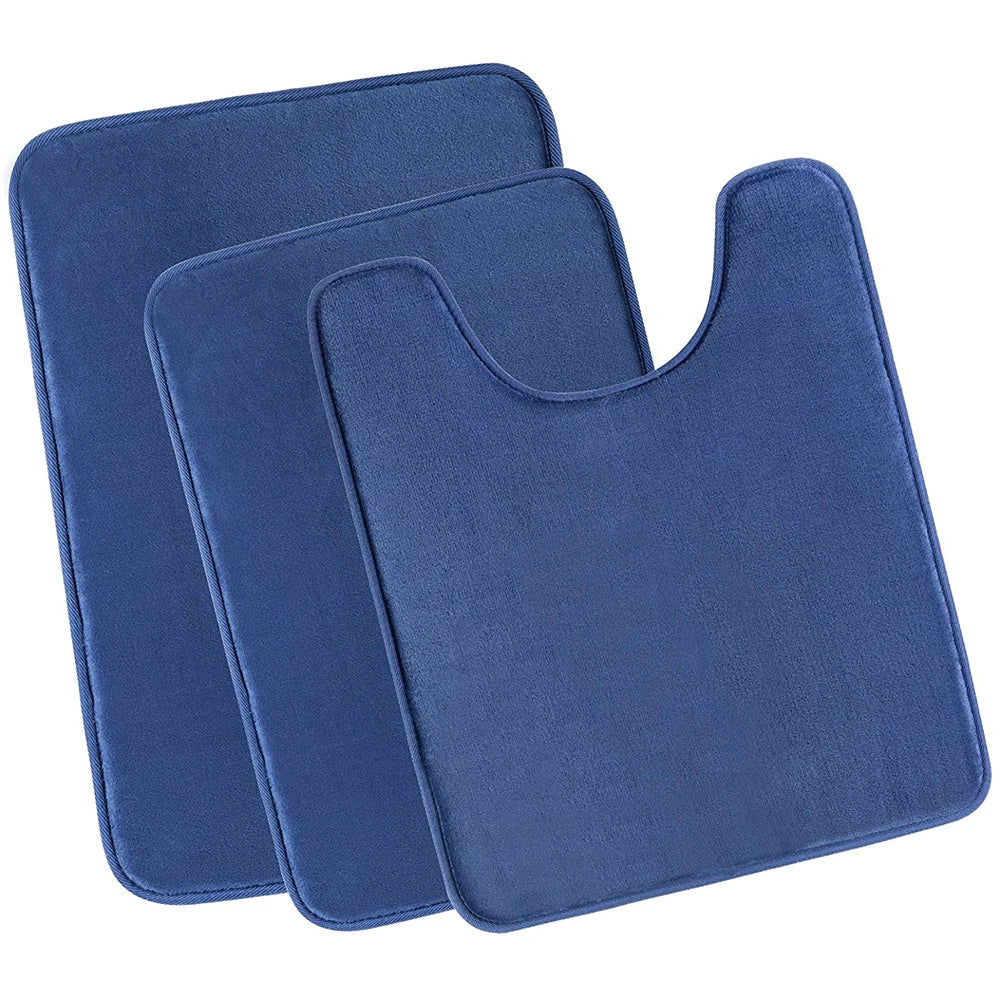 FMT High Quality Anti-Slip Eco-Friendly Bathroom Floor Mat Long PVC Tub Mat Flannel Contemporary Machine MADE Solid Safe Bath
