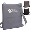 In Stock 3 Colors Range Nylon Library Bag with Adjustable Shoulder Strap Custom Logo Nylon Material NLB010
