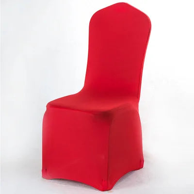 Xinlan Wedding Party Stretch Spandex Chair Cover Custom Wedding Chair Cover for Folding Chair