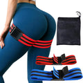 CHENGMO SPORTS 60*5CM Factory Price Fabric Booty Resistance Band Cuff BFR Bands Custom Blood Flow Restriction Bands Legs and Arm