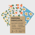 Swedish Dishcloth Eco-Friendly Cellulose Sponge Cloths Reusable Kitchen Biodegradable Custom Design Absorbent Dish Cloth