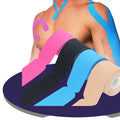 Famous Sport coach Recommend DL Patented Pre-cut Kinetic Tape for Physical Therapy and Training 5cm X 5m Pre Cut