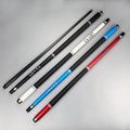Hot Selling VanQS High-end Handmade 100% Full Carbon Fiber Shaft 1/2-pc Billiard Pool Cue with Uni-lock Joint MegaBDM