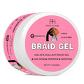 Private Label Strawberry 500g Braid Gel Braids and Locs Pomade Hair Styling Wax Braiding Gel for African Loc and Twist Gel