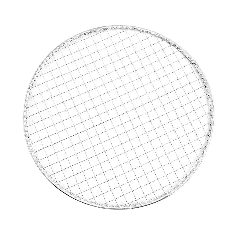 Disposable Barbecue Net Round Barbecue Net Home Camping Outdoor Barbecue Tools