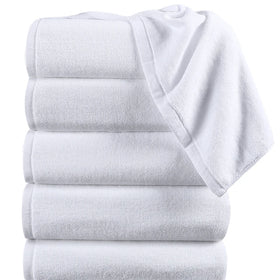 Customized Jacquard Hotel Towel Sets Solid Color Disposable Bed Linen and Towels OEM Logo for Hotels-Wholesale