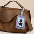 Needlepoint Luggage Tags Self Finish PU Leather Luggage Bag Tags Needlepoint Self Finishing Bag Tags Travel Accessory Bag Charms MegaBDM