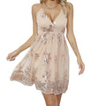 Hot Selling Women's Sexy Sequins French Camisole Dress Sweet and Spicy Backless Party Dress