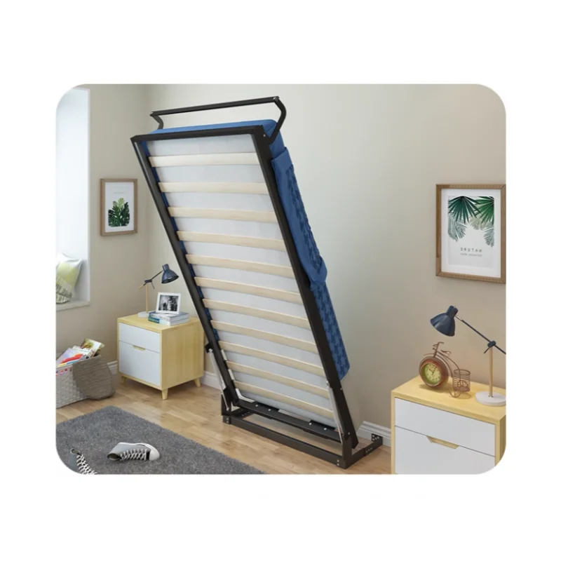 Wholesale Easy Assembling Flat Horizontal Hardware Murphy Rotating Vertical Wall Bed