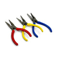 4.5 Inch Small Long Needle Nose Pliers Cutting Jewelry Making Table Repairing OEM/ODM Customized Logo Steel + Rubber