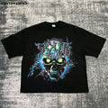250gsm 100% Cotton Oversized Drop Shoulder Tshirt Heavyweight Men's Streetwear Loose Baggy Tshirt Cropped Boxy Fit T Shirt