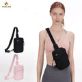 HUALIAN Small Sling Bag for Women and Men Crossbody Bags Trendy Fanny Packs Chest Bag With Extended Strap