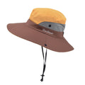 Men's Wide Brim Boonie Bucket Hat Breathable Quick Dry Waterproof Sun Visor Cap Safari Fishman Fishing Hat Cap